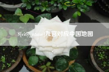武穴九宫对应中国地图