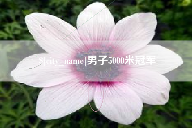 武穴男子5000米冠军