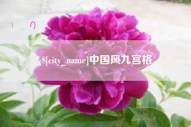武穴中国风九宫格