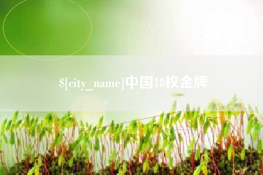 武穴中国18枚金牌