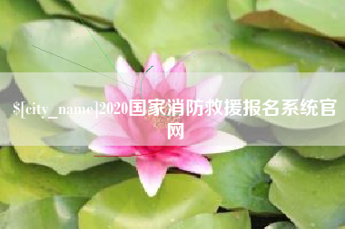 武穴2020国家消防救援报名系统官网