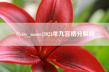 武穴2021年九宫格分解图