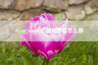 武穴地图九宫格怎么数