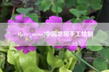武穴中国地图手工绘制