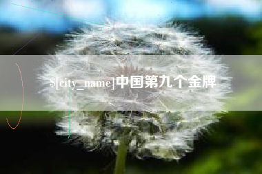 武穴中国第九个金牌