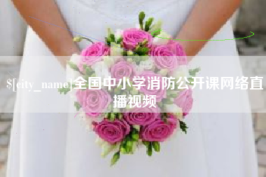 武穴全国中小学消防公开课网络直播视频