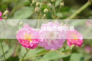 武穴中国地图9宫格