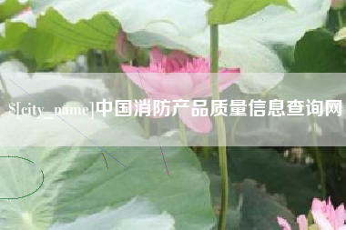 武穴中国消防产品质量信息查询网