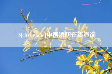 武穴中国消防在线查询