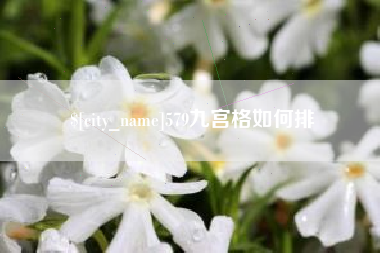 武穴579九宫格如何排
